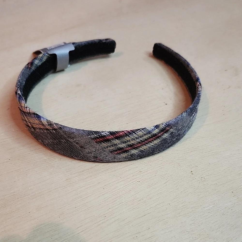 Plaid Fabric Headband